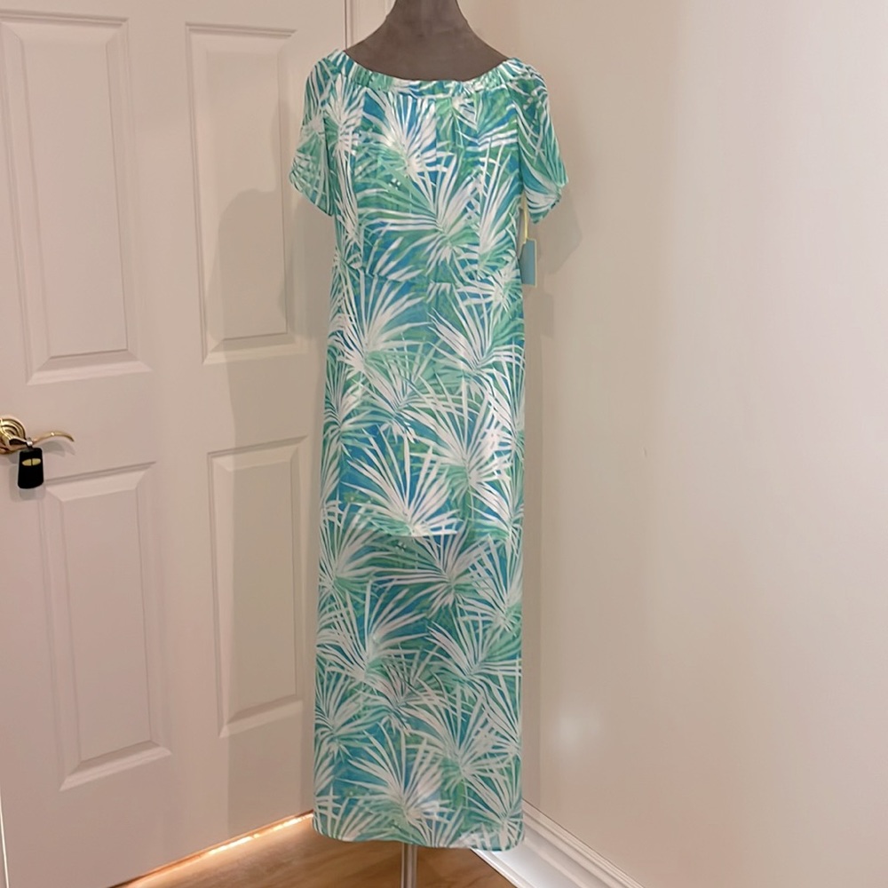 Cece  off shoulder maxi dress  in floral prints